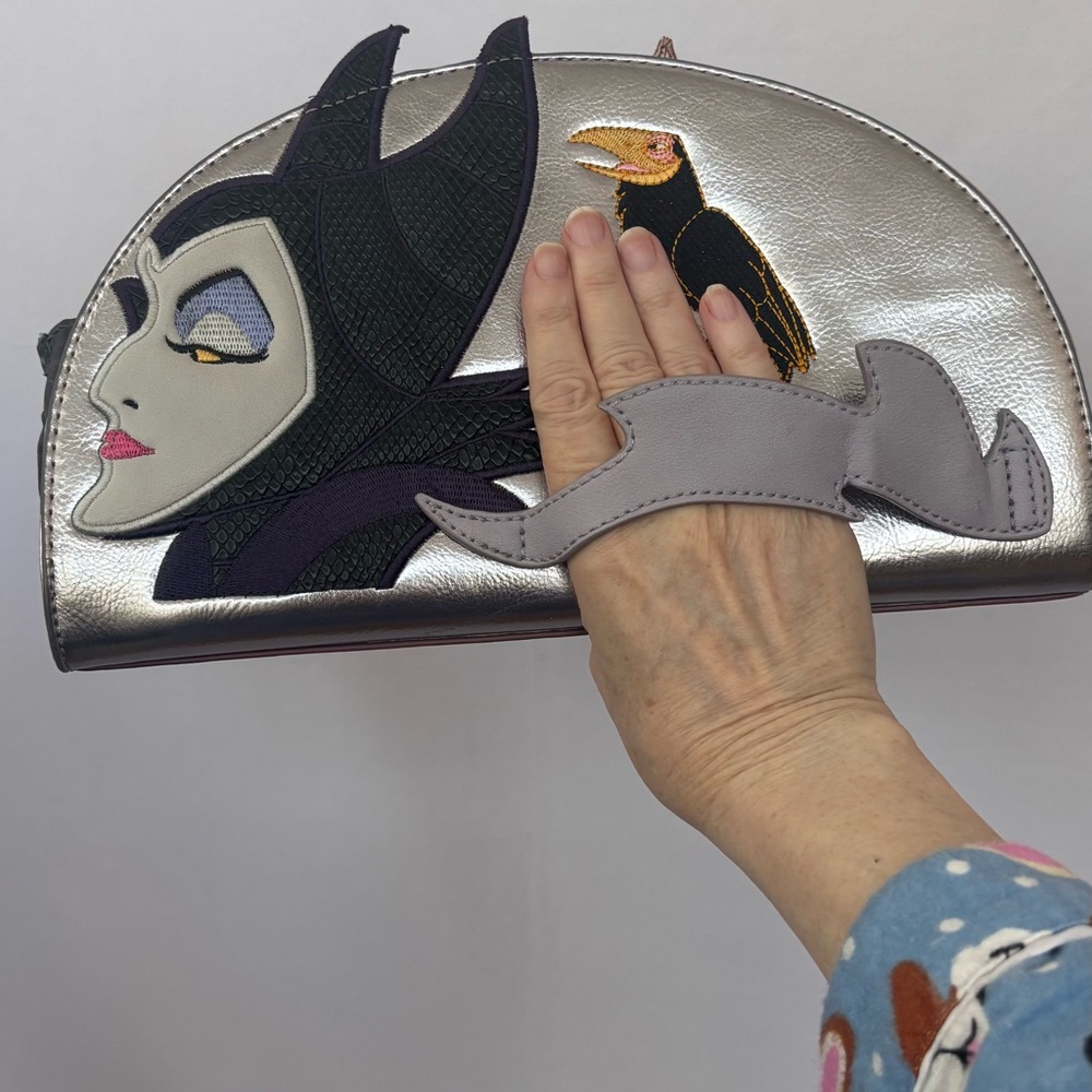 sleeping beauty/wicked queen disney clutch by danielle nicole